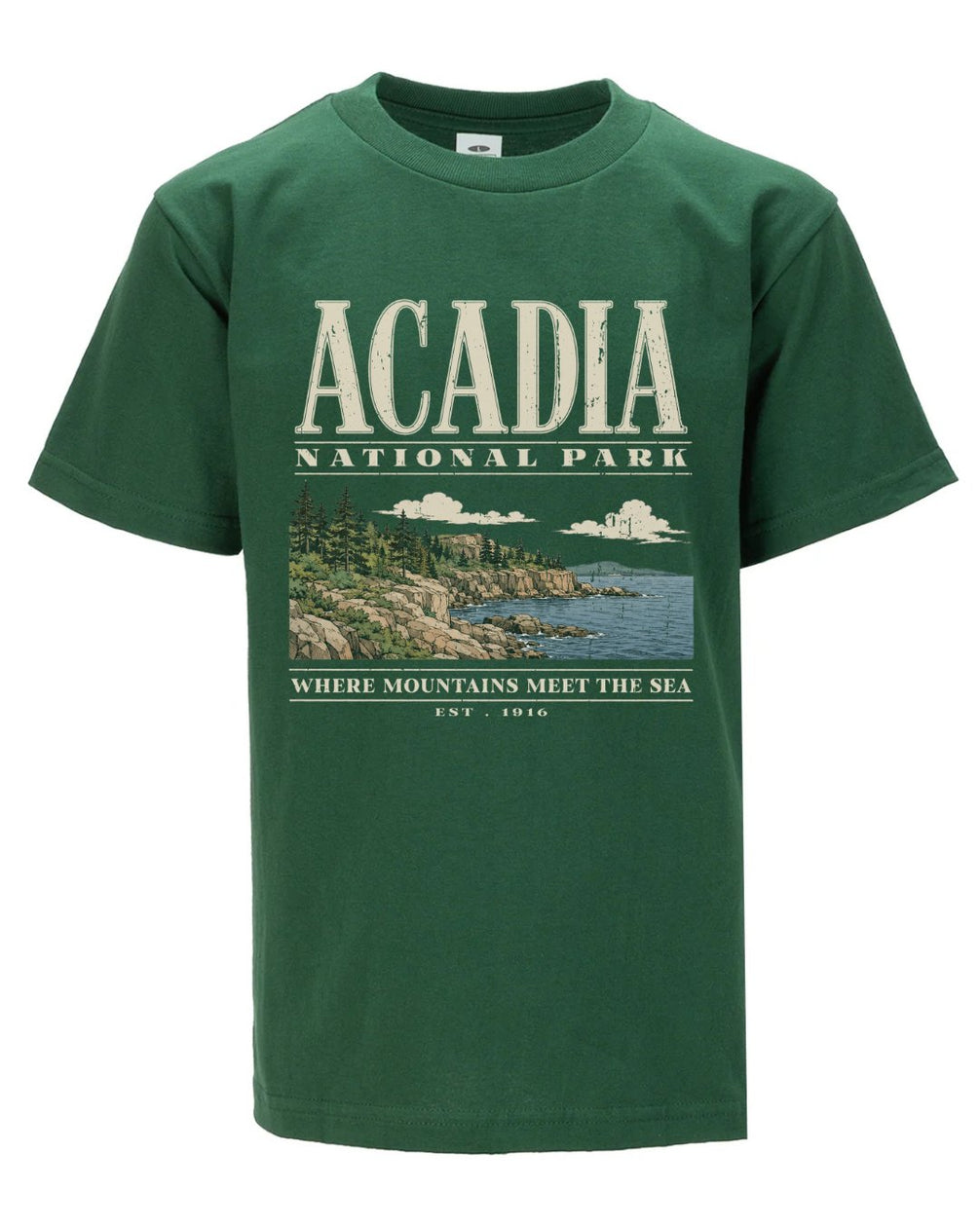Where Mountains Meets The Sea T-shirt