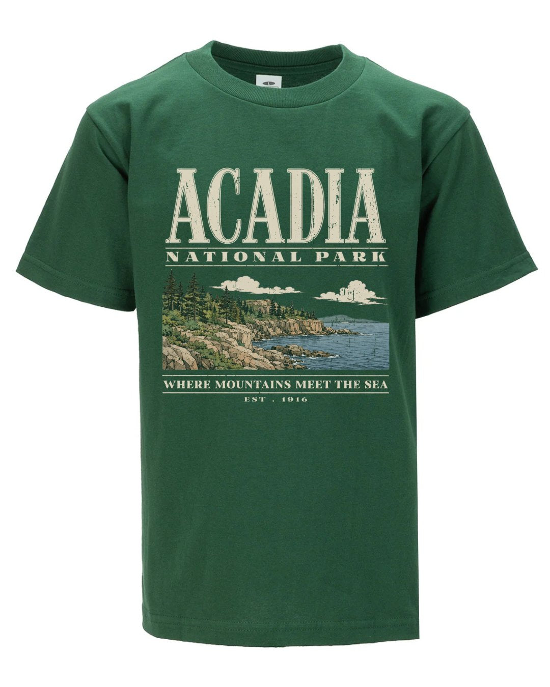 Where Mountains Meets The Sea T-shirt