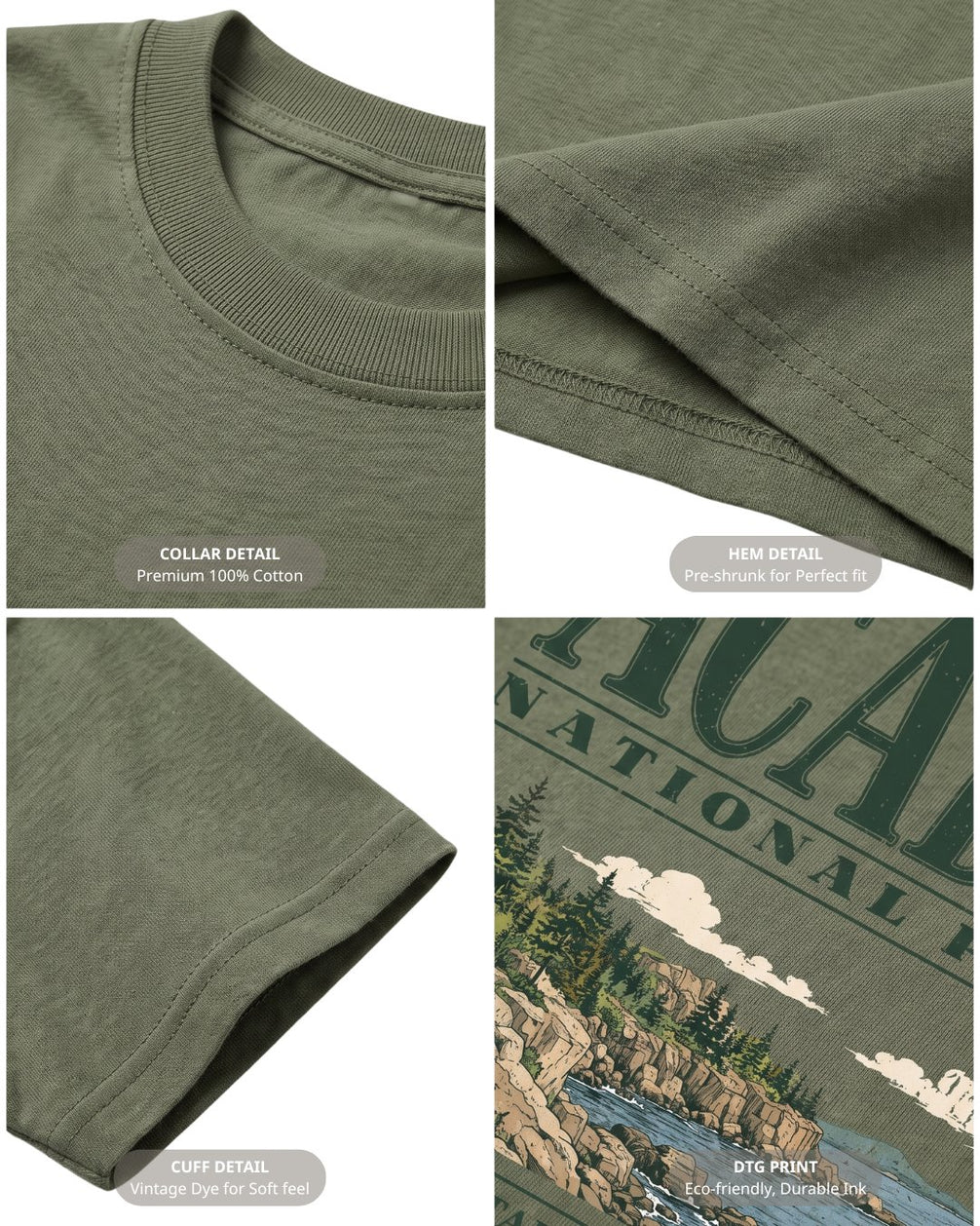 Where Mountains Meets The Sea T-shirt