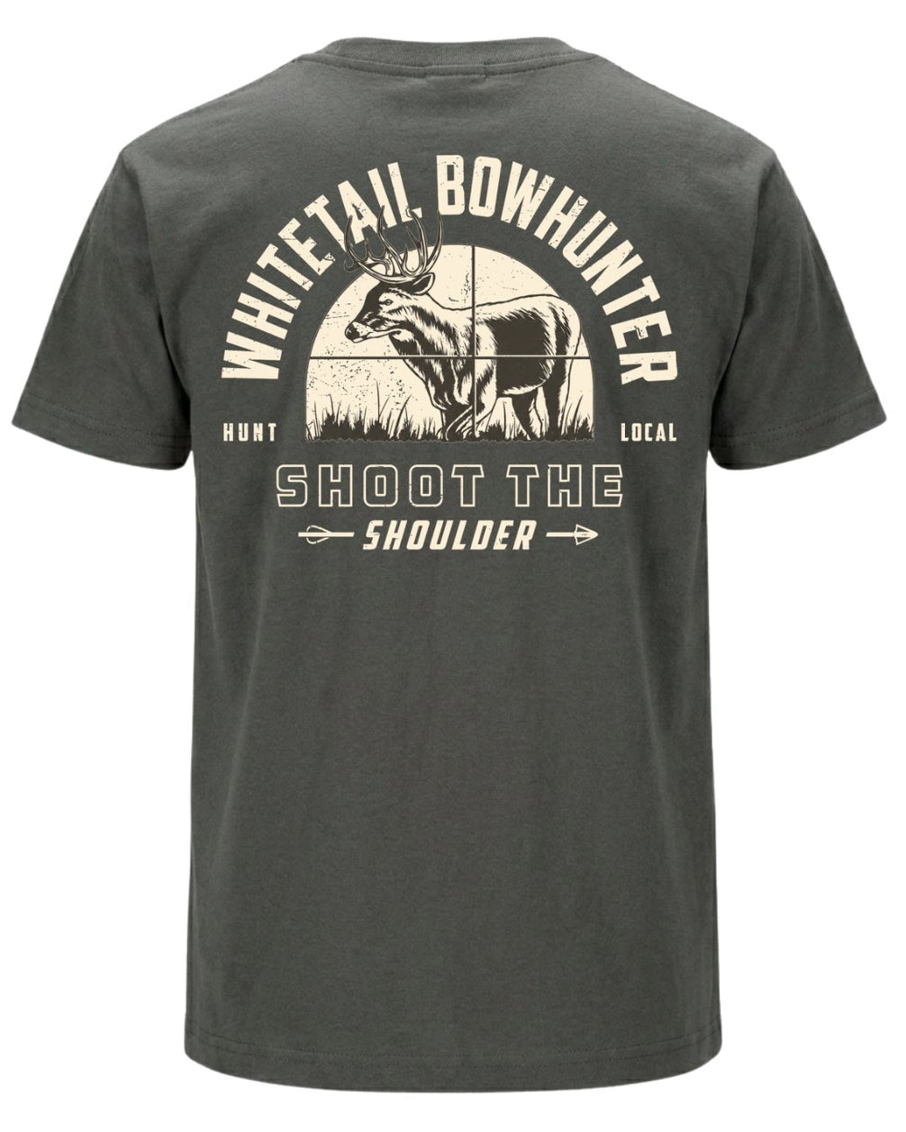 White-tailed Deer Bowhunter T-shirt