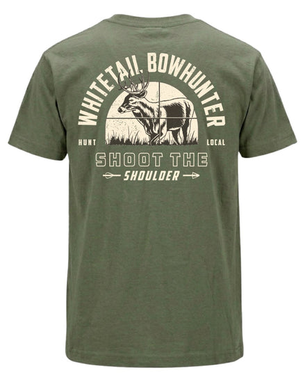 White-tailed Deer Bowhunter T-shirt