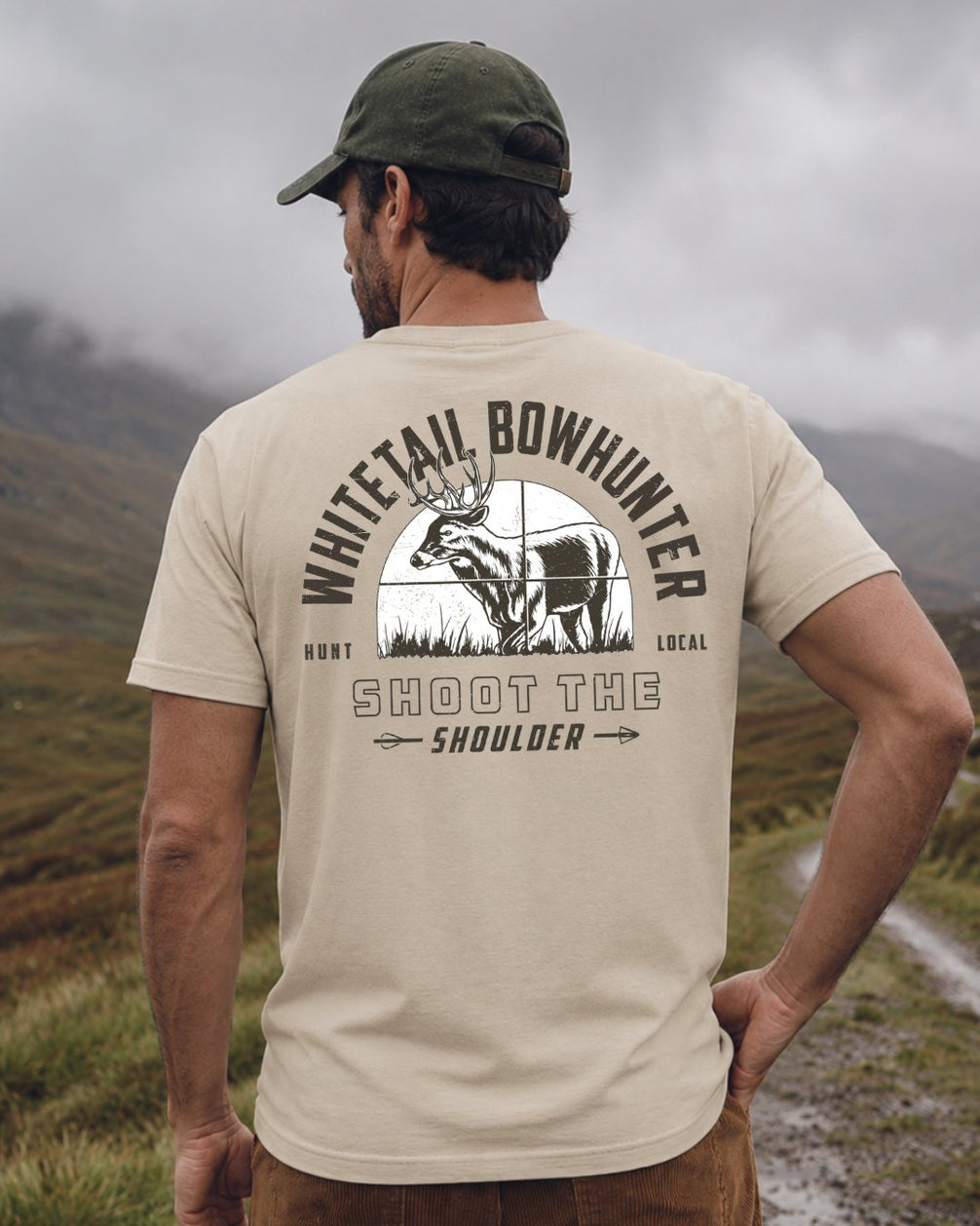 White-tailed Deer Bowhunter T-shirt