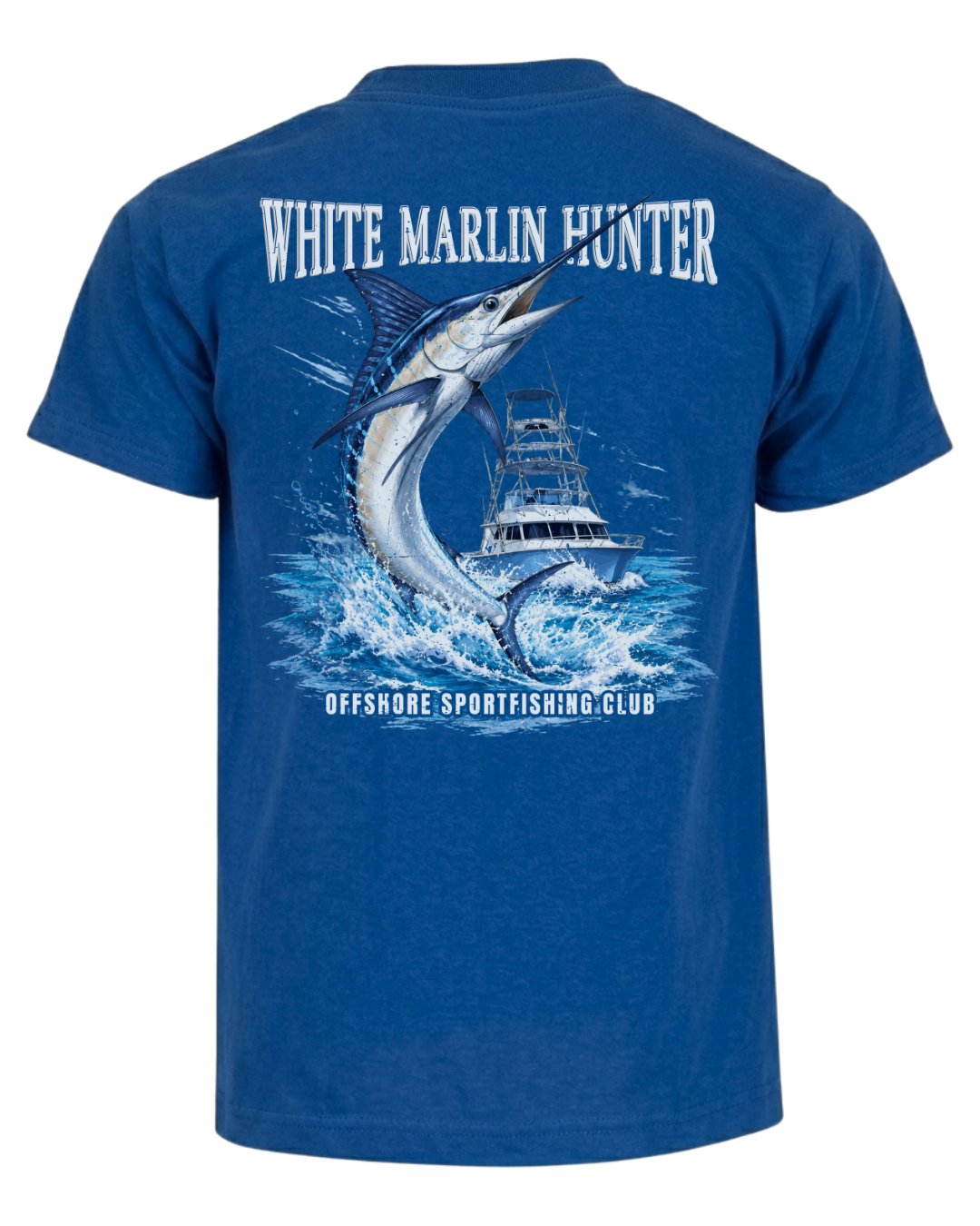 White Marlin Hunter T-shirt