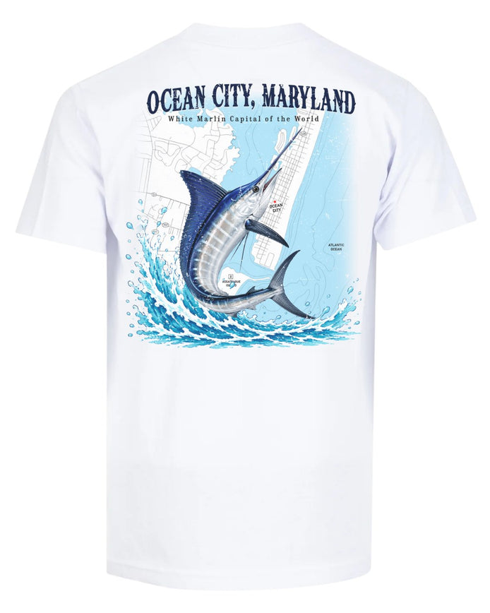 White Marlin Tournament T-shirt