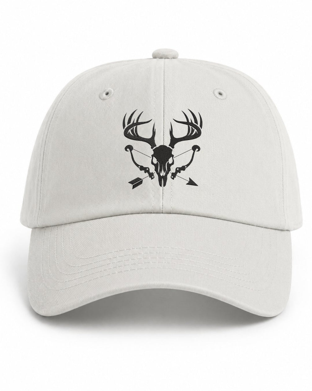 Buck Skull Archery Embroidered Classic Hat