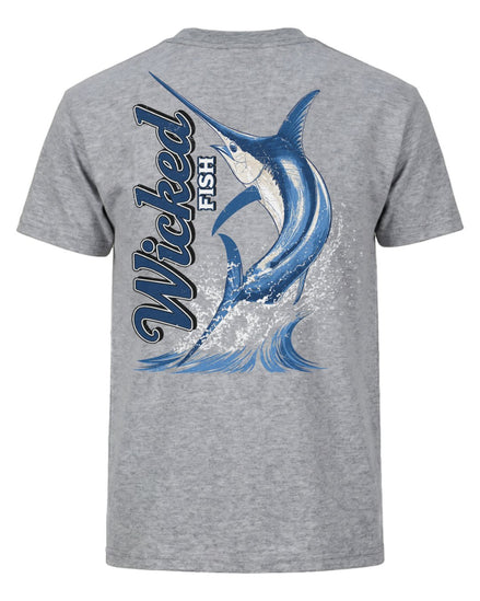 Wicked White Marlin Fish T-shirt