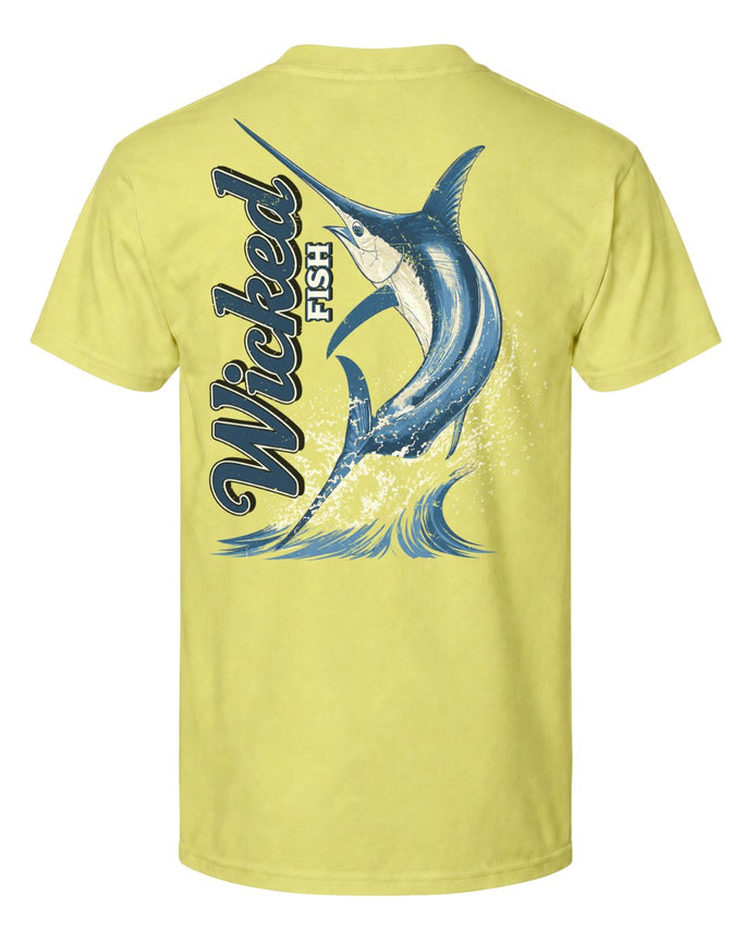 Wicked White Marlin Fish T-shirt