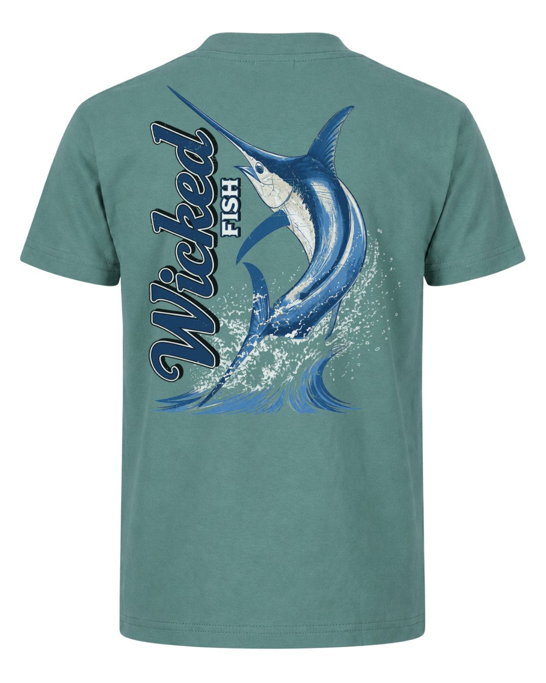 Wicked White Marlin Fish T-shirt