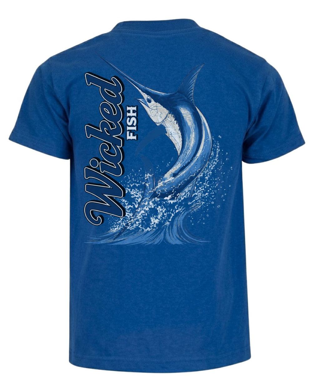 Wicked White Marlin Fish T-shirt