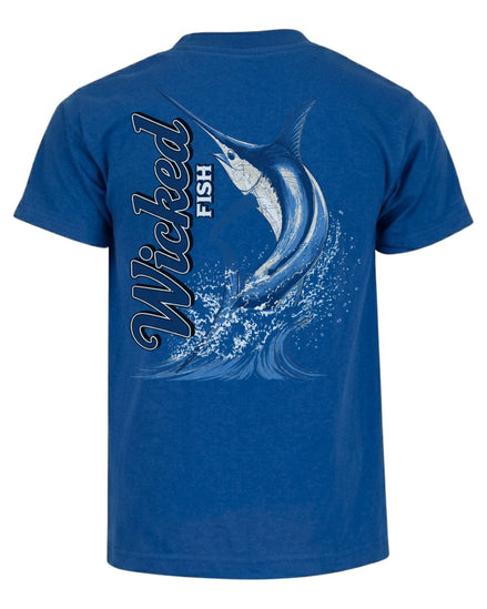 Wicked White Marlin Fish T-shirt