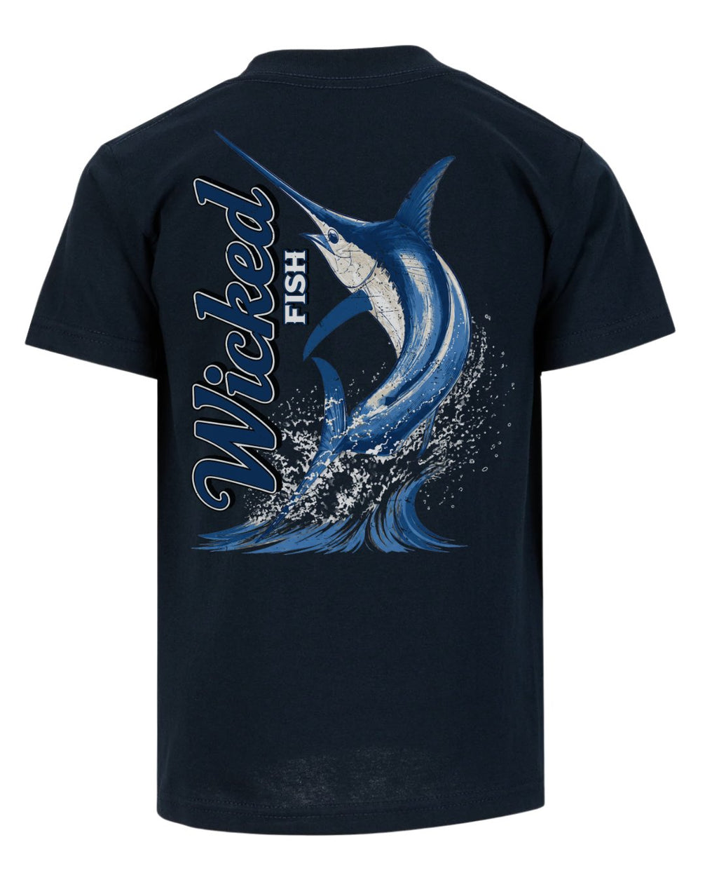 Wicked White Marlin Fish T-shirt