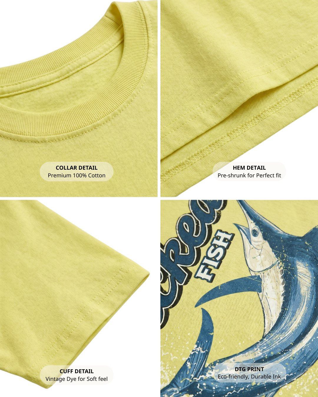 Wicked White Marlin Fish T-shirt