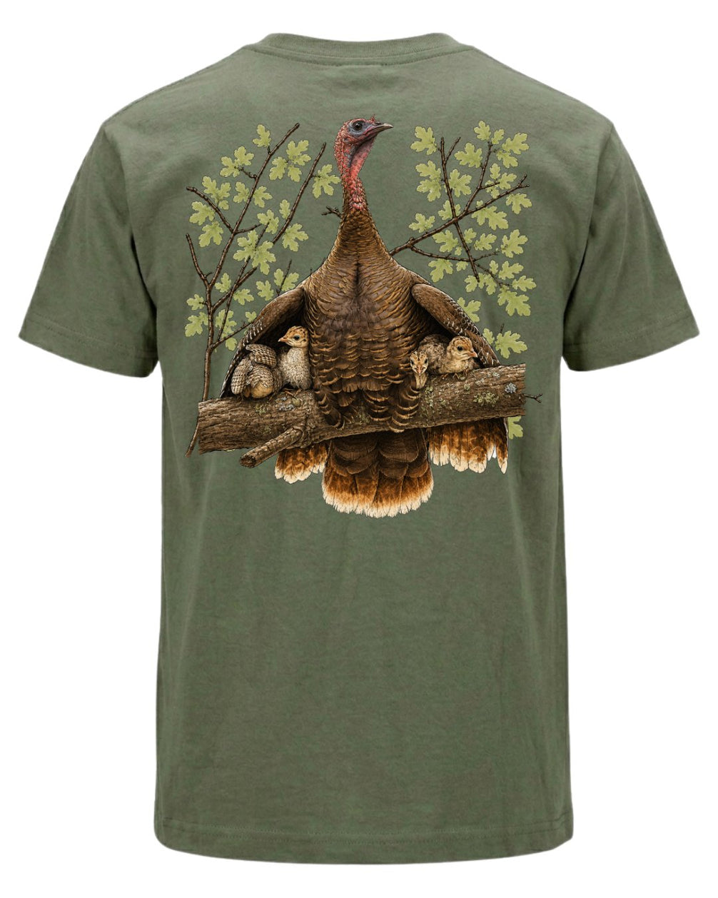 Wild Turkey Family Oak Branch T-shirt