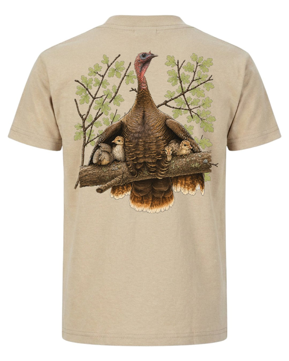 Wild Turkey Family Oak Branch T-shirt