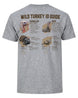 Wild Turkey ID Guide Hunting T-shirt
