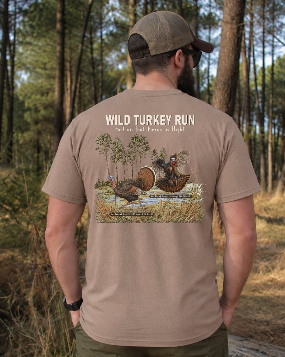 Wild Turkey Run T-shirt