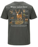 White-tailed Deer Infographic T-shirt