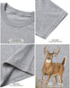 White-tailed Deer Infographic T-shirt