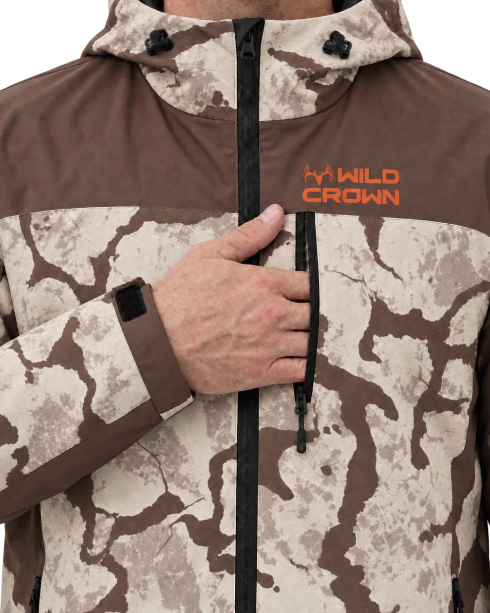 Wild Crown Camo Water-Resistant Jacket