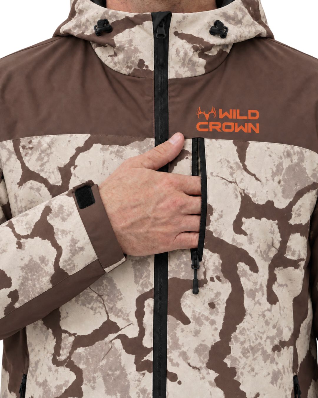 Wild Crown Camo Water-Resistant Jacket