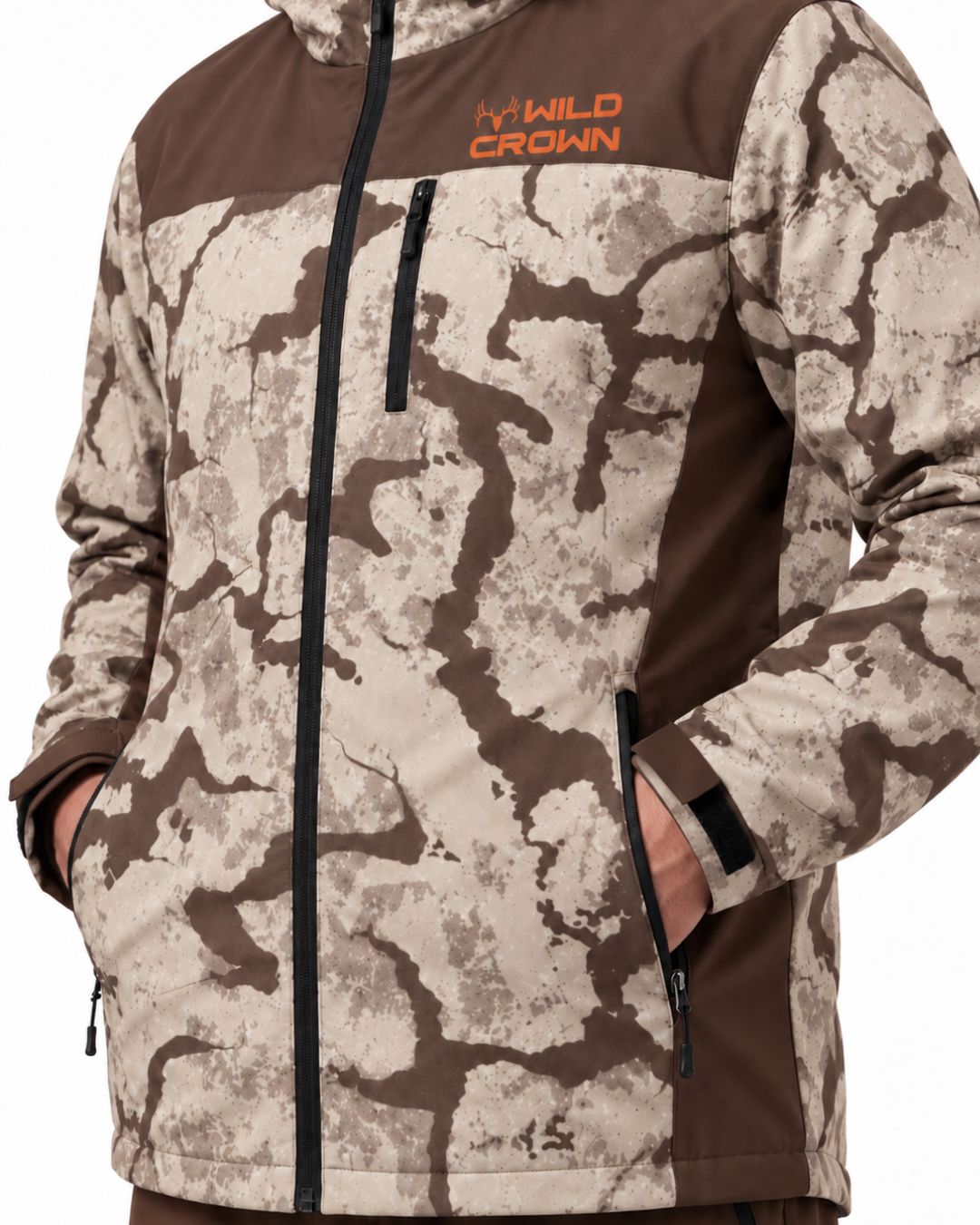 Wild Crown Camo Water-Resistant Jacket