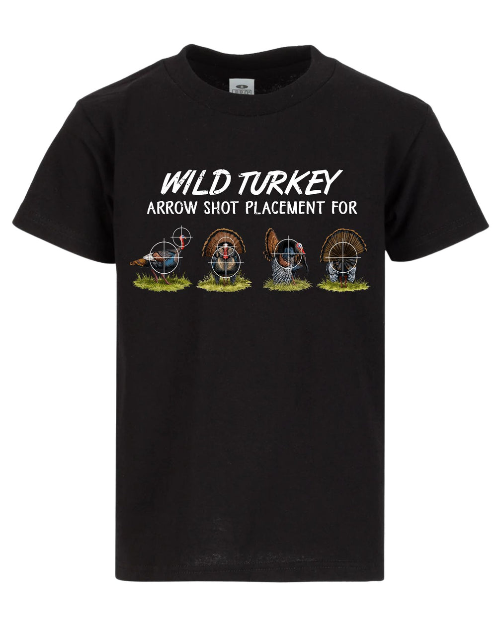 Wild Turkey Arrow Shot Placement T-shirt