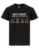 Wild Turkey Arrow Shot Placement T-shirt