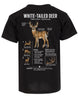 Wildlife Facts White-tailed Deer T-shirt