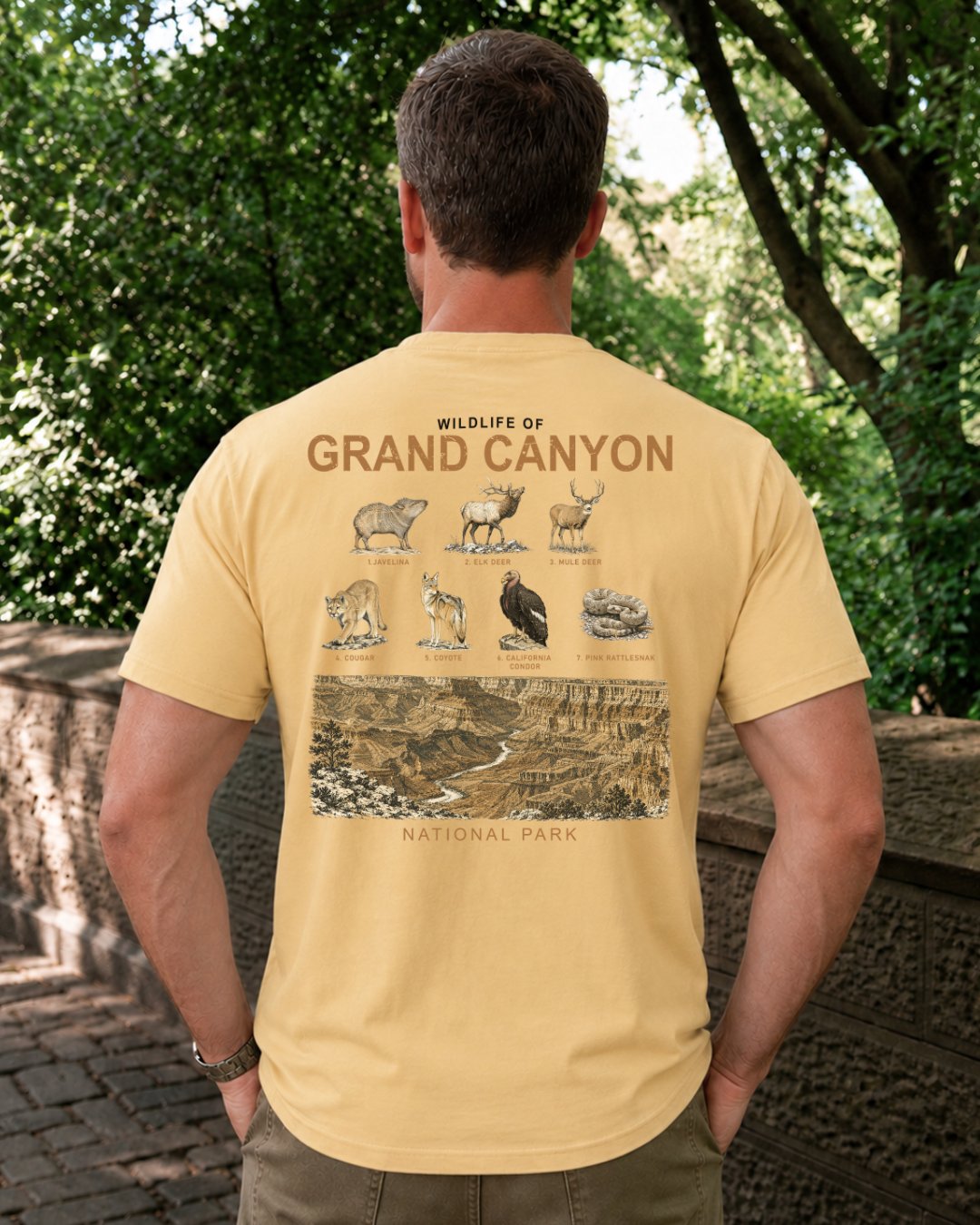 Wildlife Of Grand Canyon T-shirt