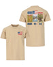 Wildlife American Flag T-Shirt