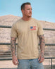 Wildlife American Flag T-Shirt