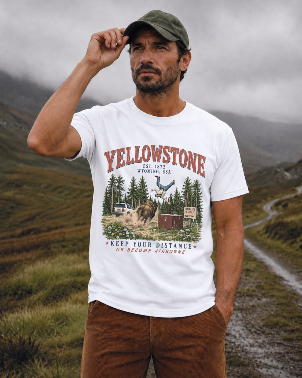 "Wildlife is Wild" Yellowstone Humor T-shirt