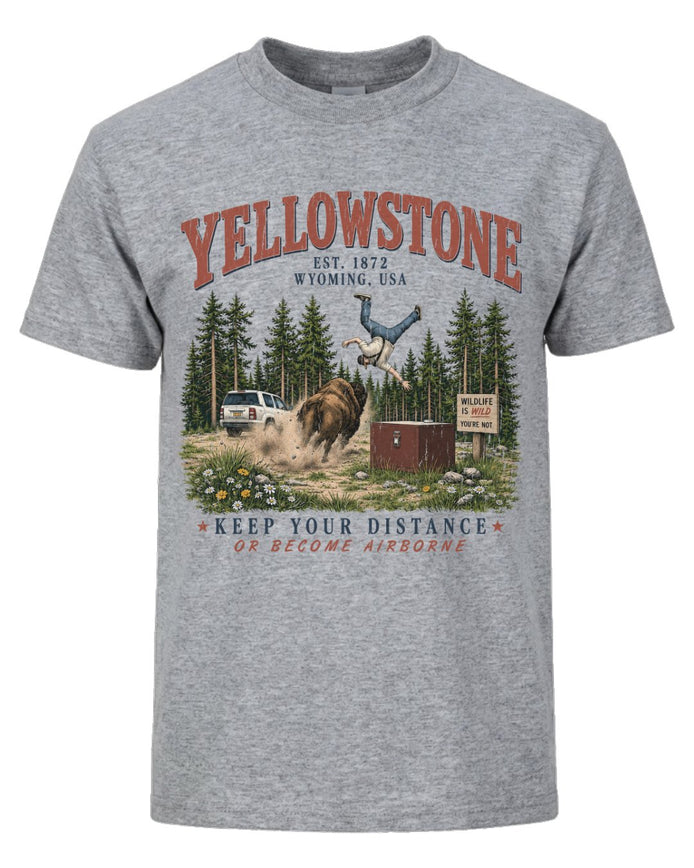 "Wildlife is Wild" Yellowstone Humor T-shirt