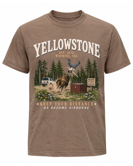 "Wildlife is Wild" Yellowstone Humor T-shirt