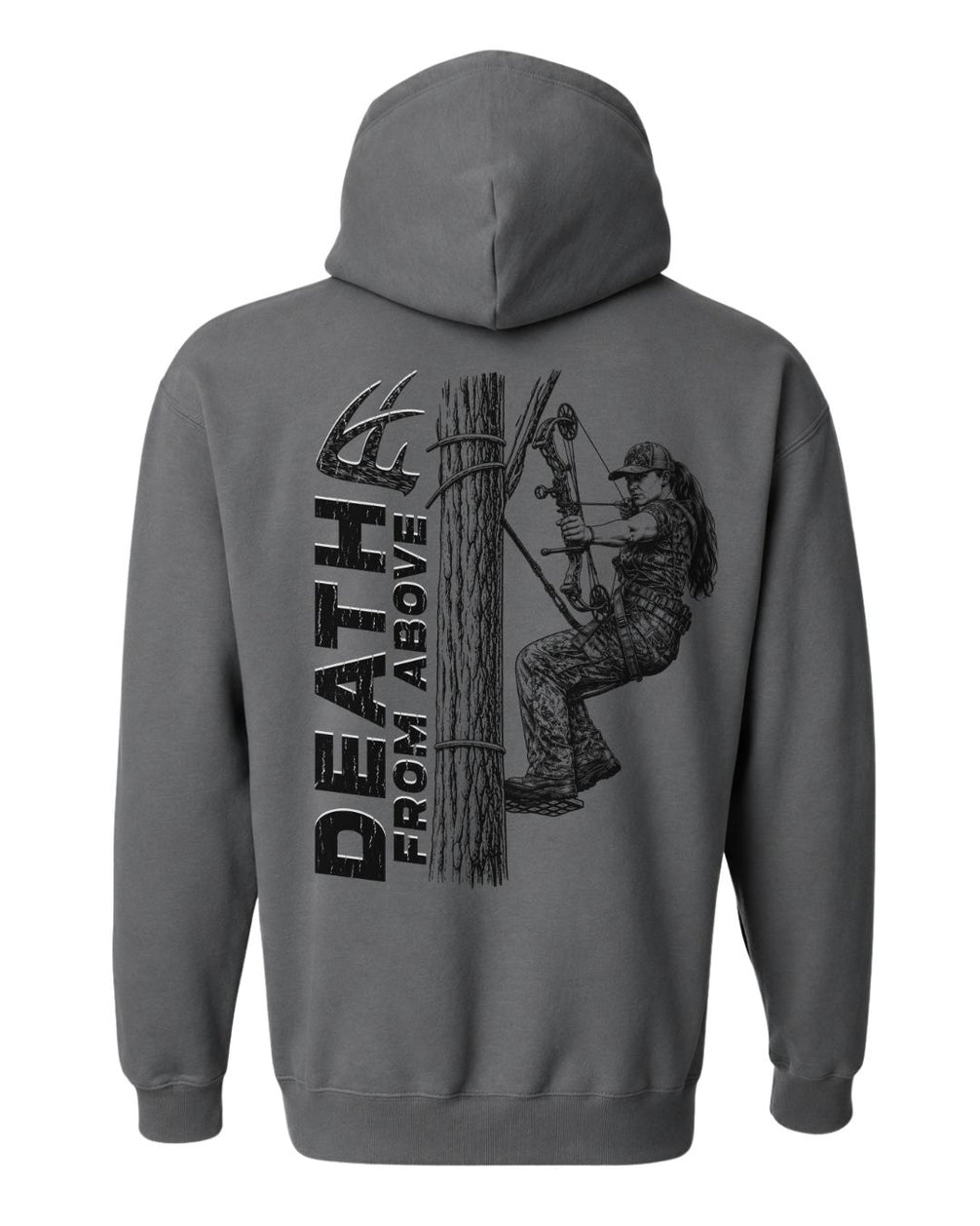 Women's Bowhunting Tree Stand Hoodie.jpg