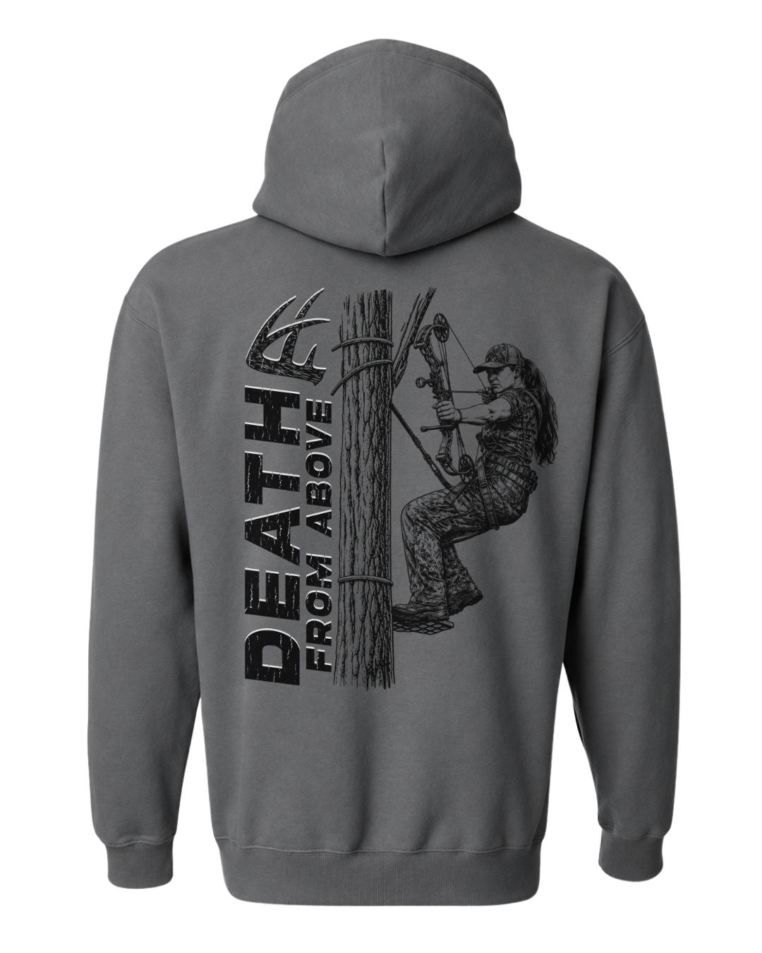 Women's Bowhunting Tree Stand Hoodie.jpg
