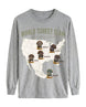 World Turkey Slam Classic Cotton Regular-Fit Front Print Long-sleeve Tee