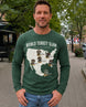World Turkey Slam Classic Cotton Regular-Fit Front Print Long-sleeve Tee