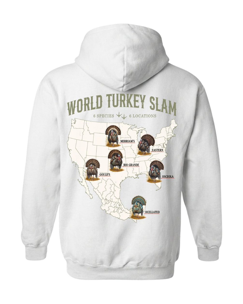 World Turkey Slam Classic Cotton Regular-Fit Hoodie