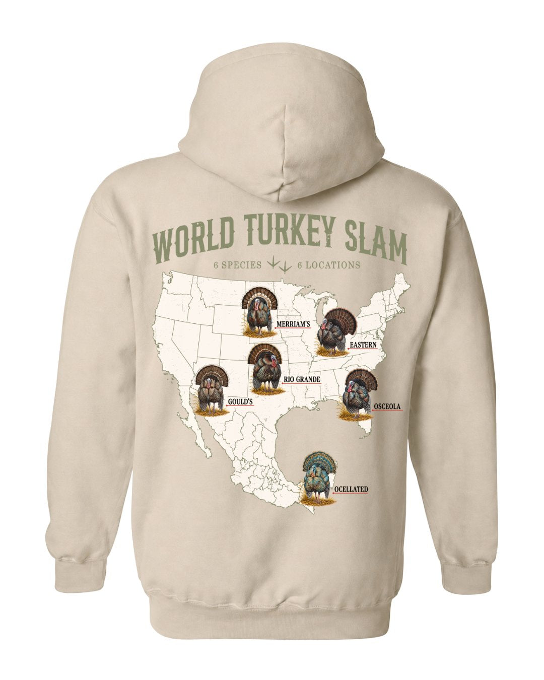World Turkey Slam Classic Cotton Regular-Fit Hoodie