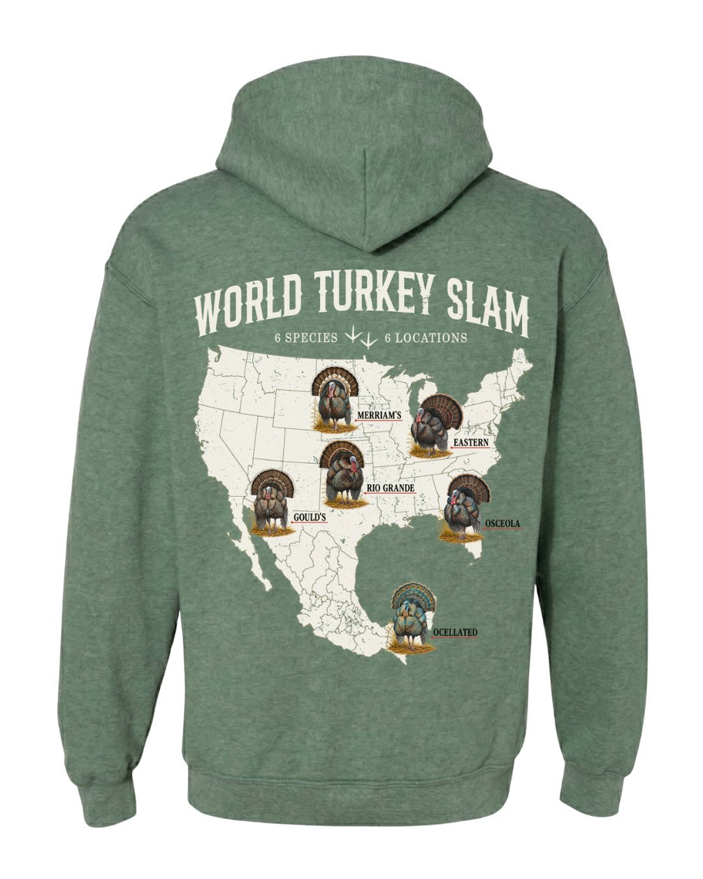 World Turkey Slam Classic Cotton Regular-Fit Hoodie