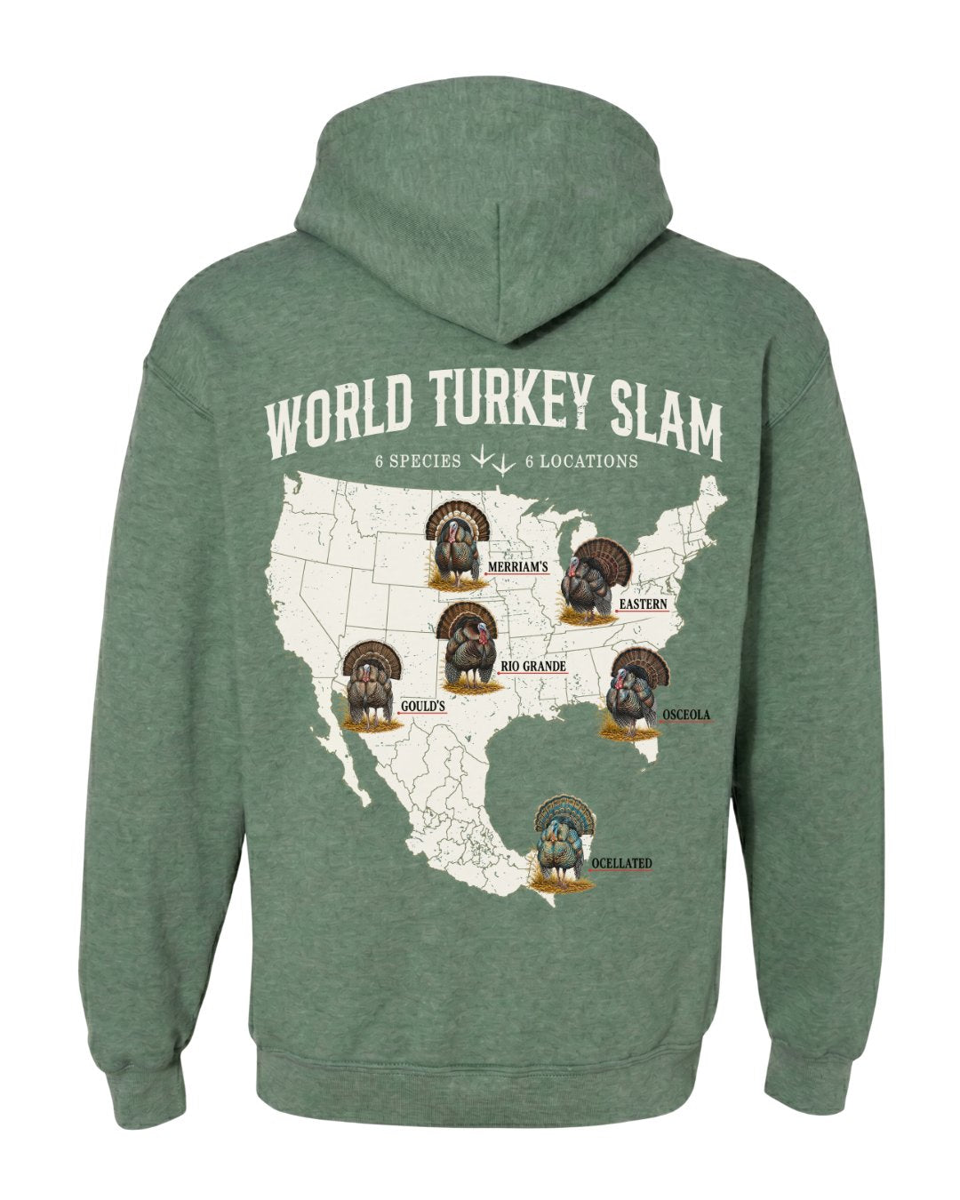 World Turkey Slam Classic Cotton Regular-Fit Hoodie