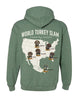 World Turkey Slam Classic Cotton Regular-Fit Hoodie