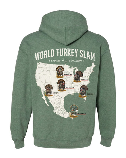 World Turkey Slam Classic Cotton Regular-Fit Hoodie