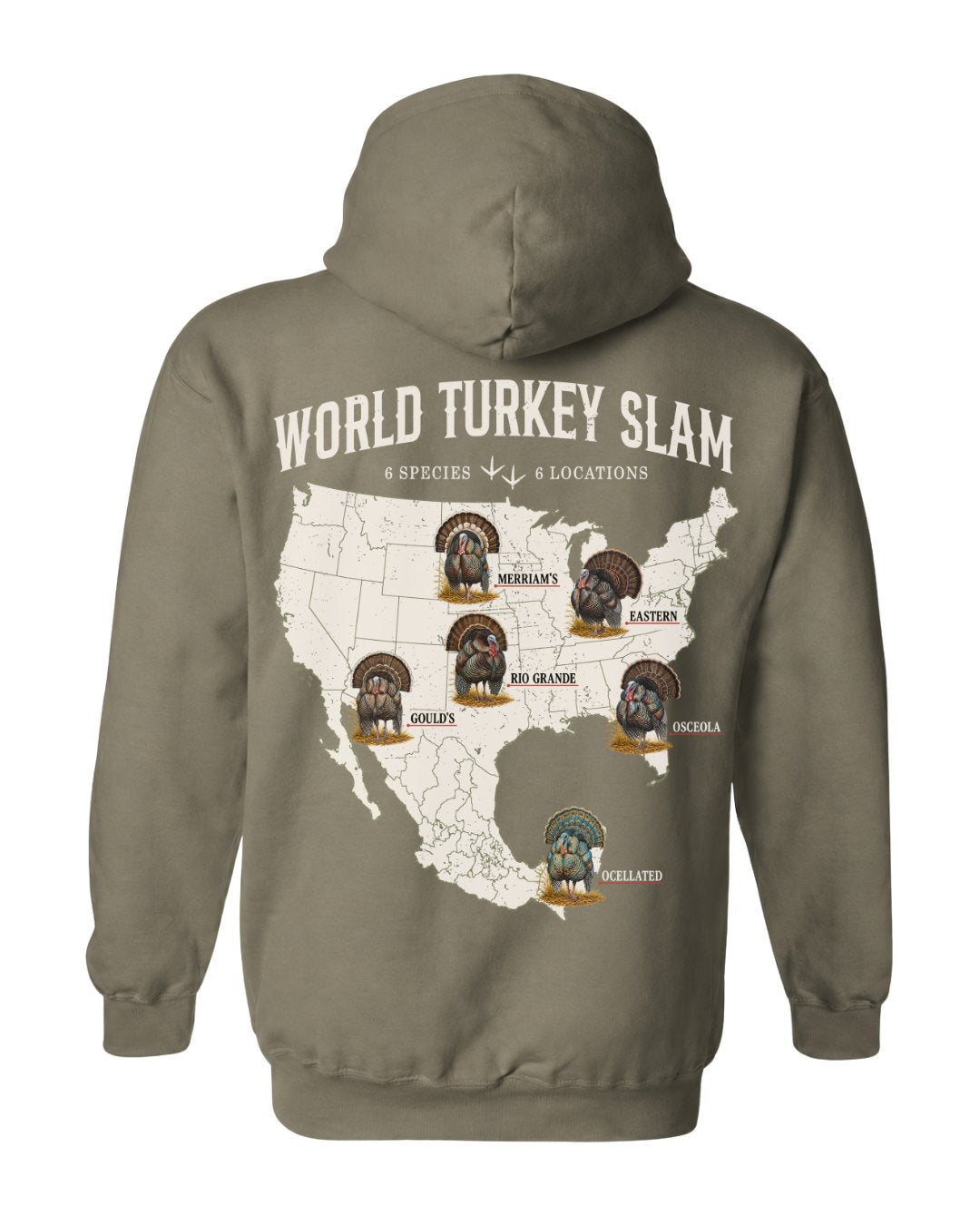 World Turkey Slam Classic Cotton Regular-Fit Hoodie