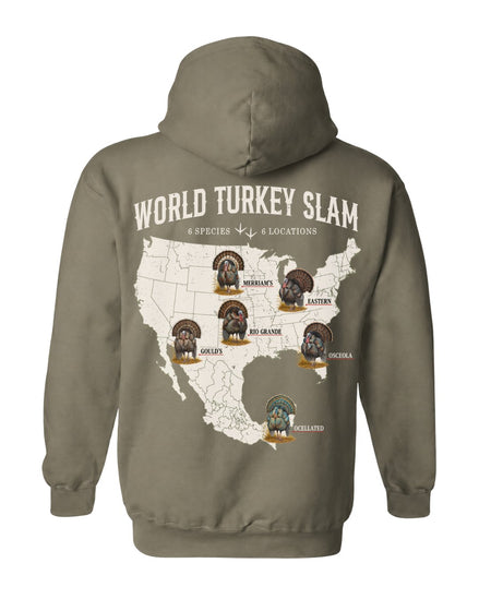 World Turkey Slam Classic Cotton Regular-Fit Hoodie