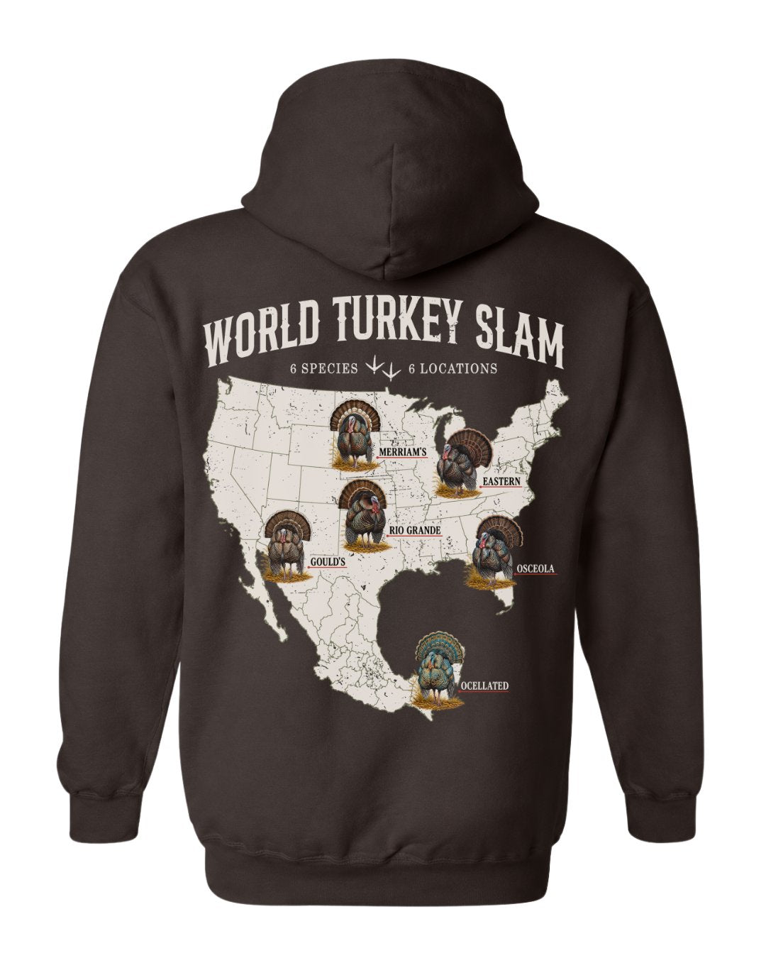 World Turkey Slam Classic Cotton Regular-Fit Hoodie