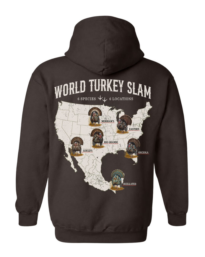 World Turkey Slam Classic Cotton Regular-Fit Hoodie