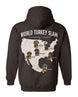 World Turkey Slam Classic Cotton Regular-Fit Hoodie