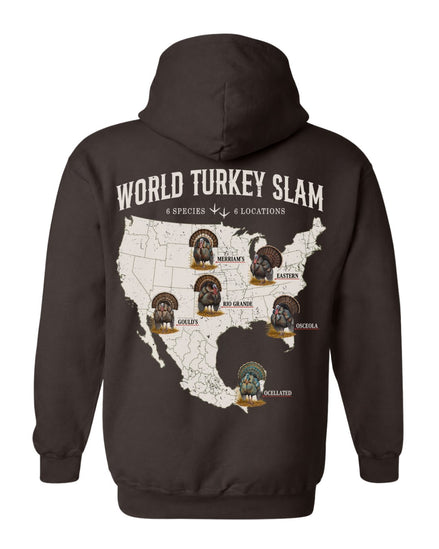 World Turkey Slam Classic Cotton Regular-Fit Hoodie